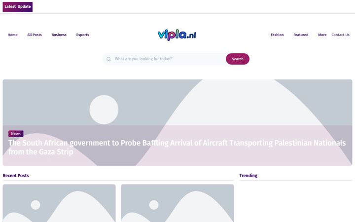 Screenshot of viplab.nl