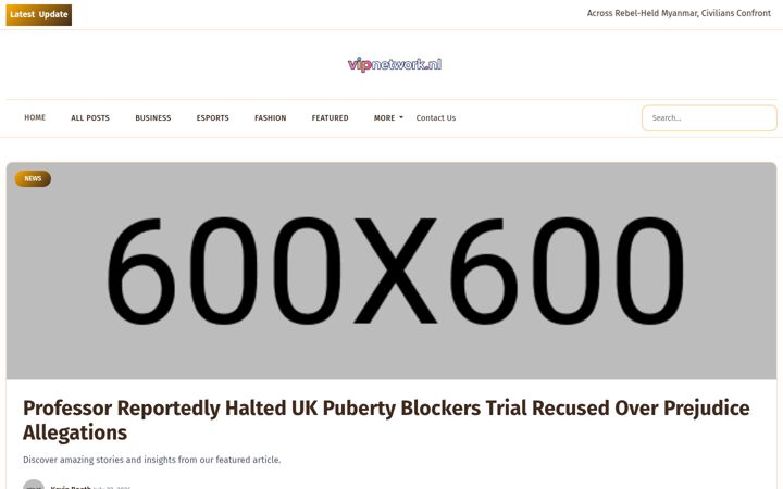 Screenshot of vipnetwork.nl