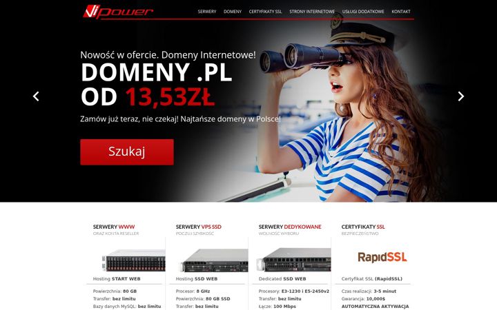 Screenshot of vipower.pl