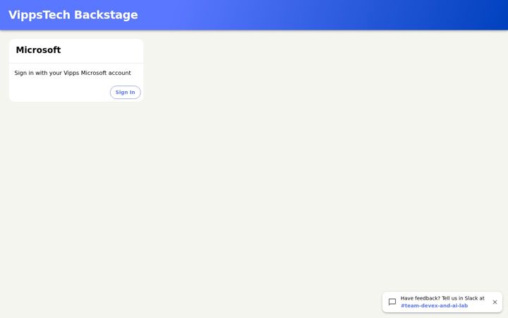 Screenshot of vippstech.no