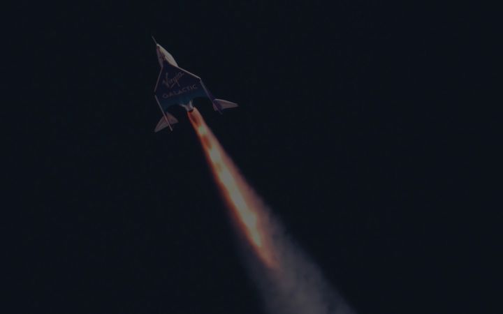 Screenshot van virgingalactic.com
