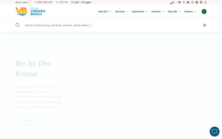 Screenshot von virginiabeach.gov