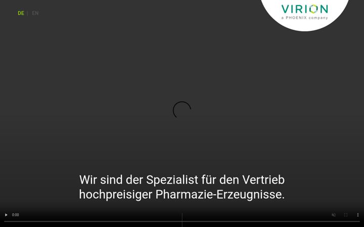 Screenshot of virion.de