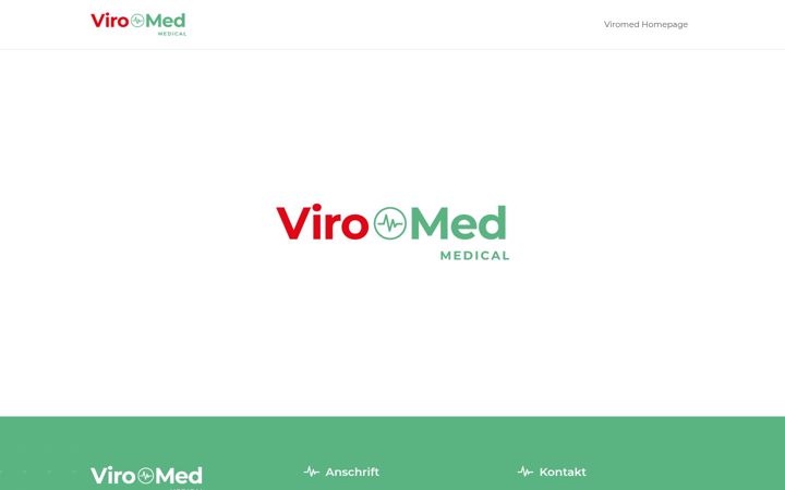 Screenshot of viromedplasma.de