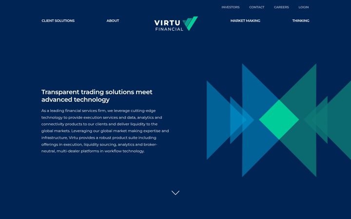Capture d'écran de virtu.com