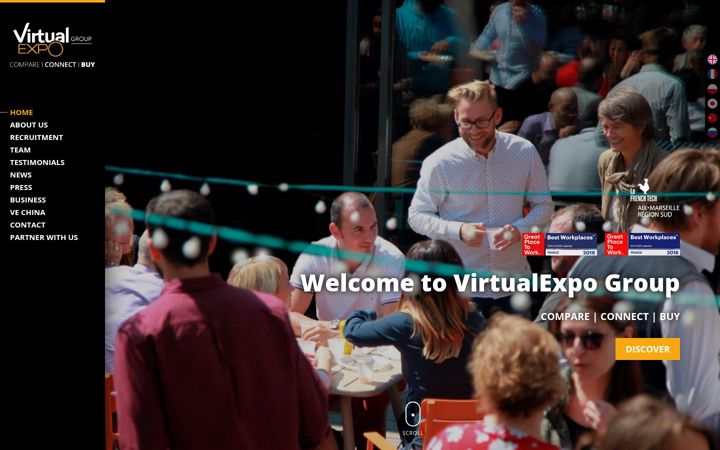 Screenshot of virtual-expo.com