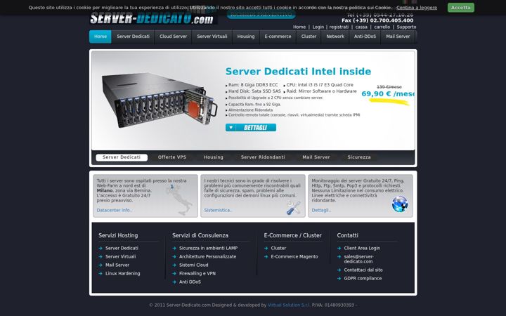 Screenshot of virtualsolution.net
