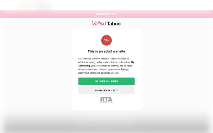 Ekrano kopija virtualtaboo.com