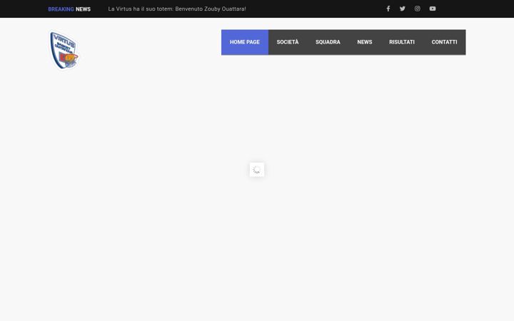 Screenshot ta' virtuscivitanova.com