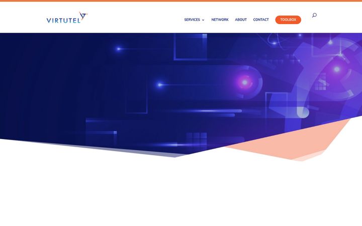 Kuvakaappaus sivustosta virtutel.com.au
