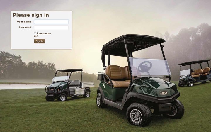 Screenshot of visage.golf