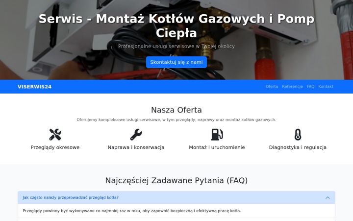 Ekrānuzņēmums no viserwis24.pl
