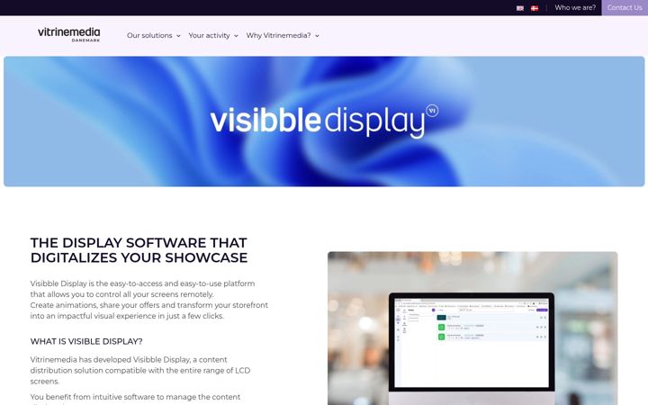Screenshot of visibble.io