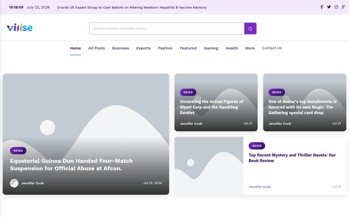 Screenshot of visiedigital.nl