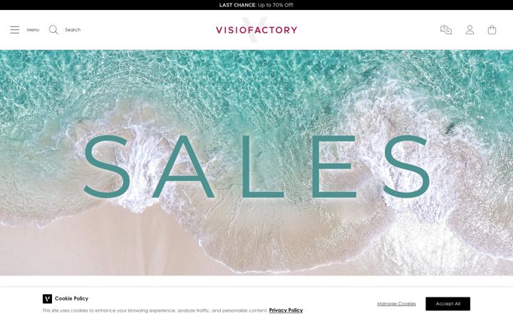 Screenshot of visiofactory.com