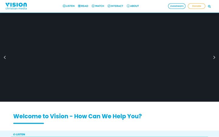 Screenshot of vision.org.au