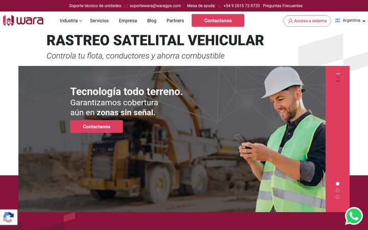 Captura de ecrã de visionblo.com