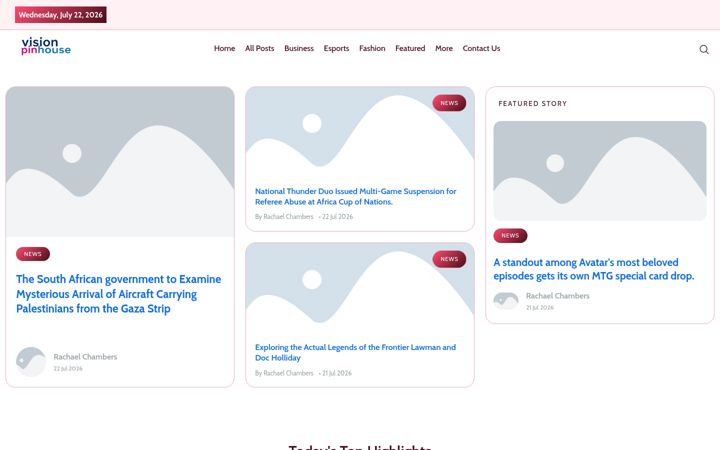 Screenshot of visionspinhouse.nl