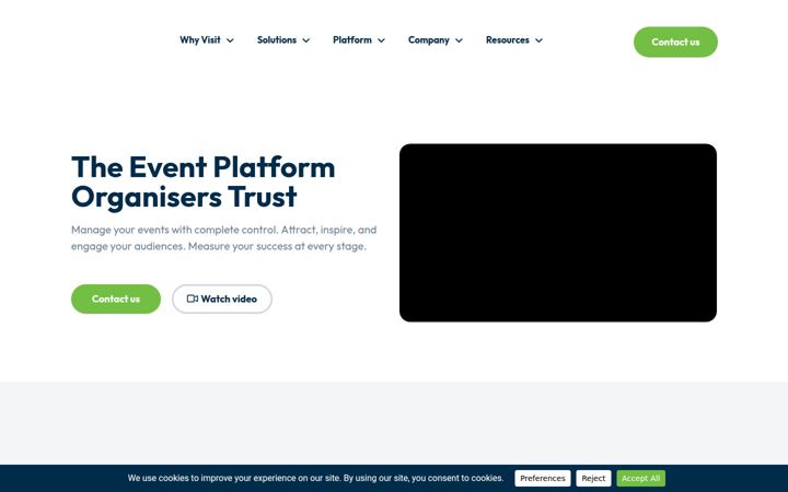 Екранна снимка на visitcloud.com