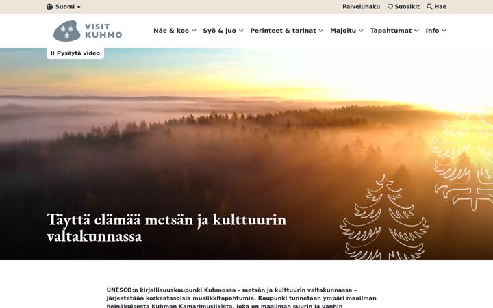 visitkuhmo.fi