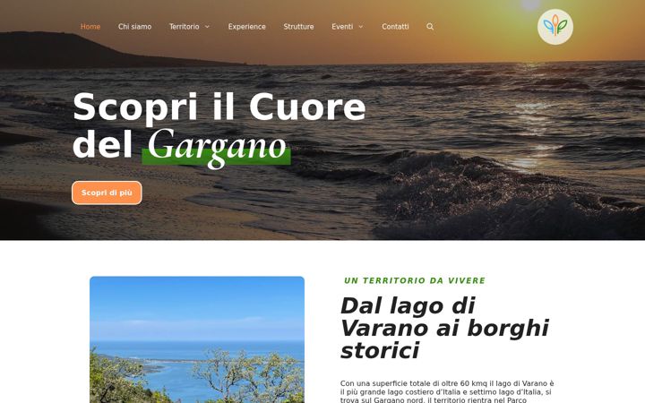 Screenshot von visitlagodivarano.com