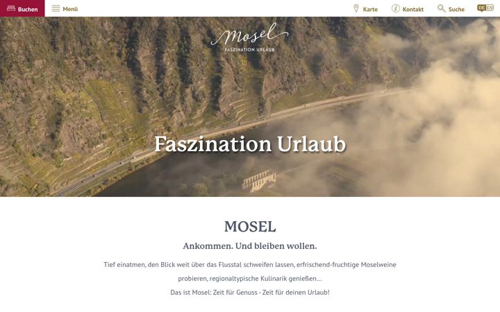 Screenshot of visitmosel.de