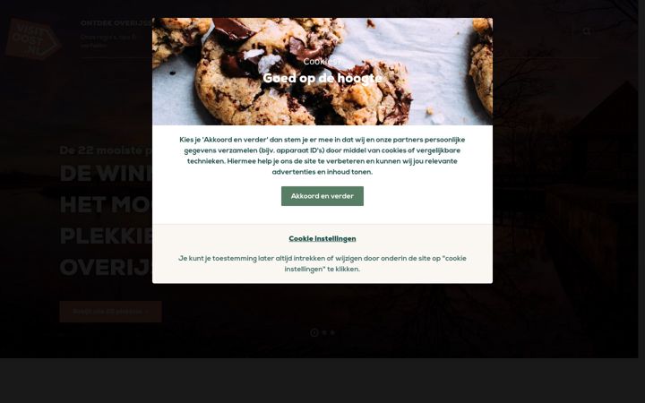 Screenshot of visitoost.nl