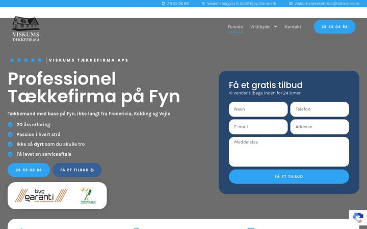 Képernyőkép: viskumstaekkefirma.dk