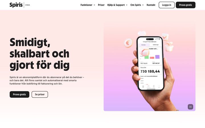 Screenshot of vismaspcs.se