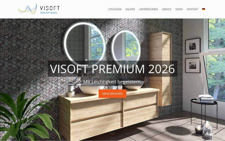 Screenshot of visoft.de