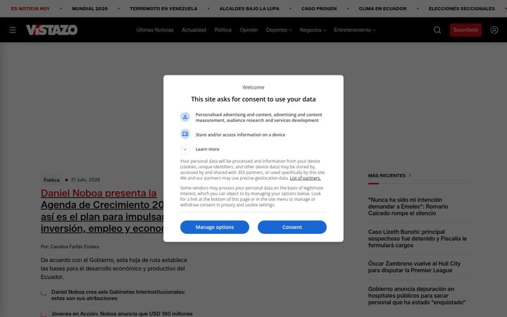 Ekrano kopija vistazo.com