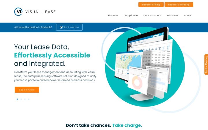 Screenshot ta' visuallease.com