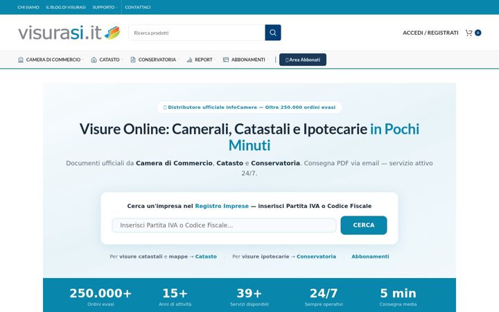 Screenshot του visurasi.it