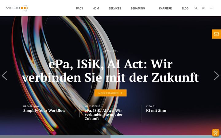 Screenshot of visus.com