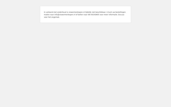 Screenshot of viswormenkopen.nl