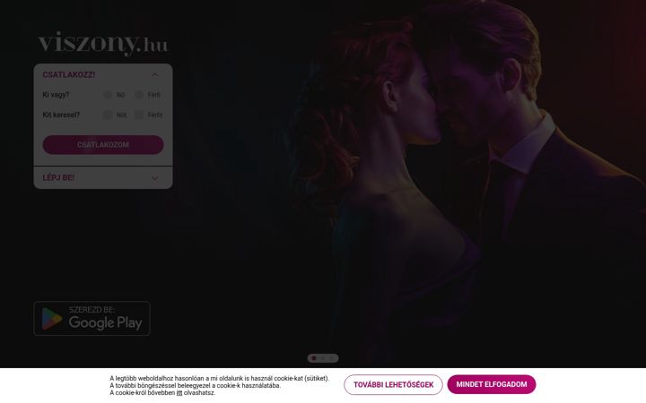 Screenshot di viszony.hu