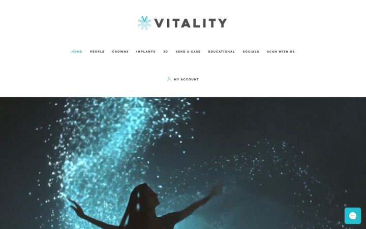 Screenshot of vitalitydentalarts.com