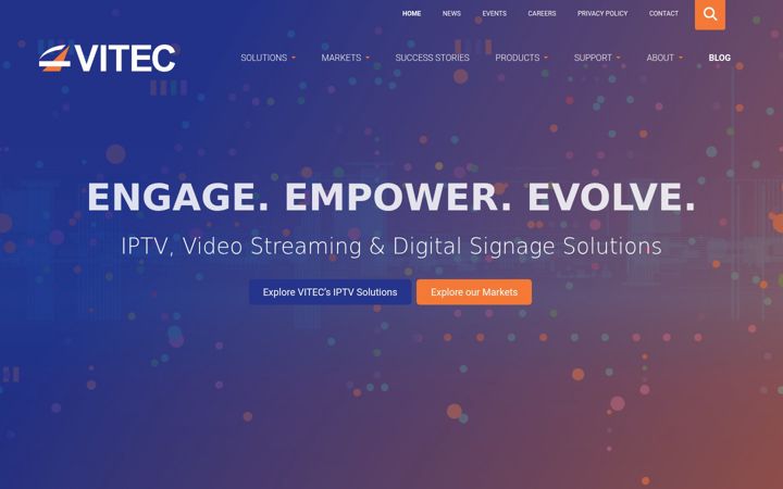 Snímek obrazovky vitec.com