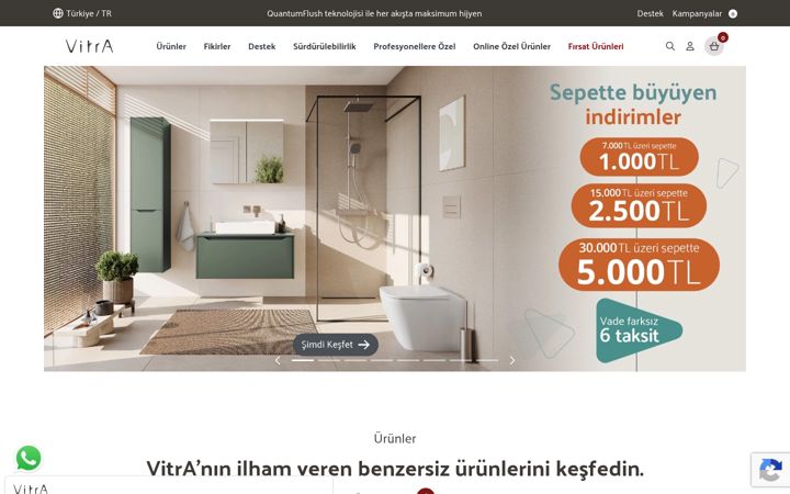 Screenshot of vitra.com.tr