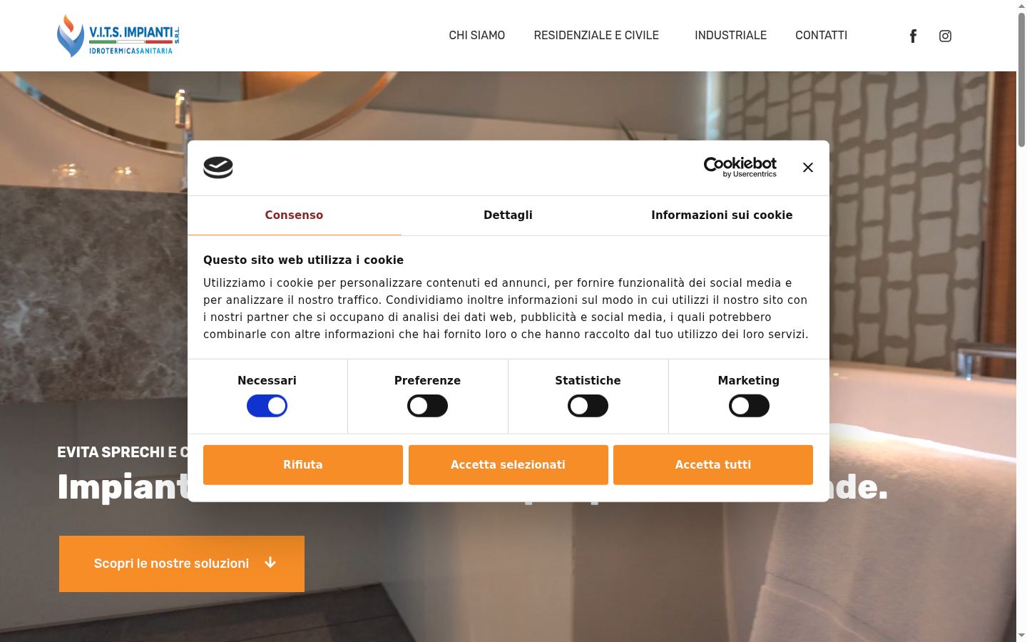 Snímka obrazovky banera súhlasu zobrazeného pred akoukoľvek interakciou