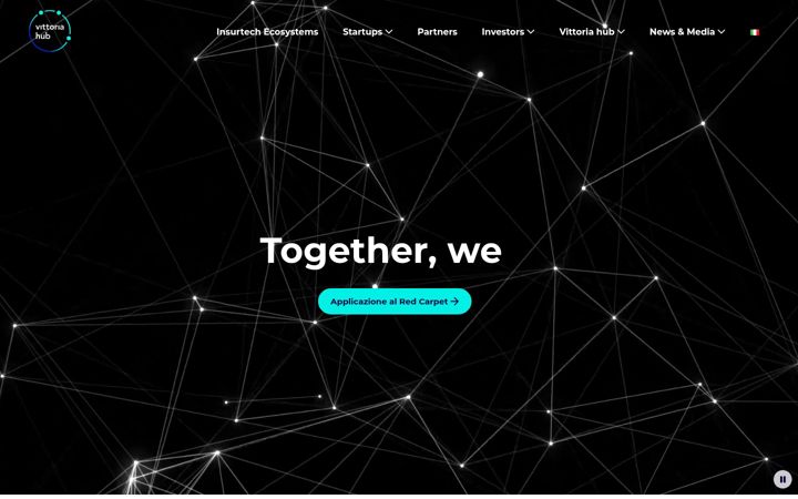 Screenshot of vittoriahub.com
