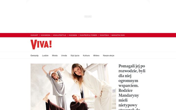Screenshot of viva.pl
