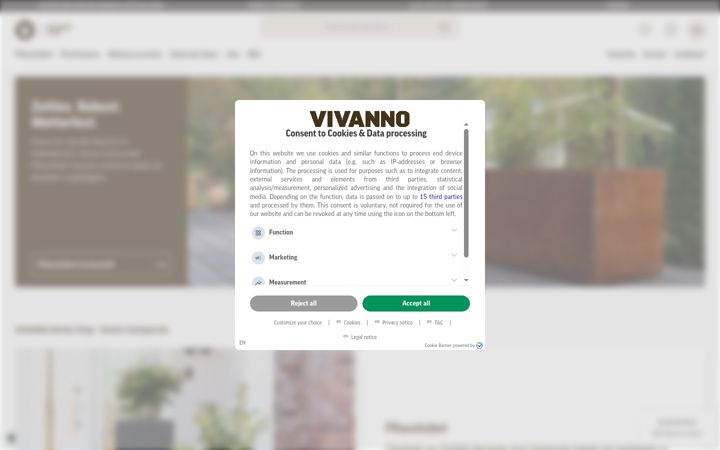 Screenshot of vivanno.de