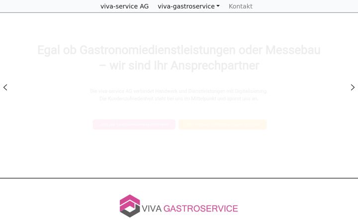 Snimka zaslona za vivaservice.de