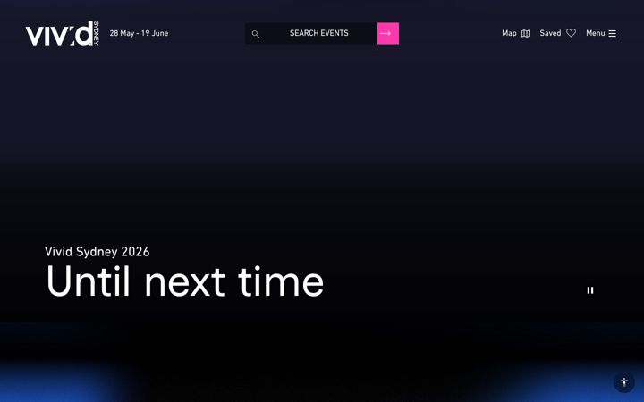 Screenshot of vividsydney.com
