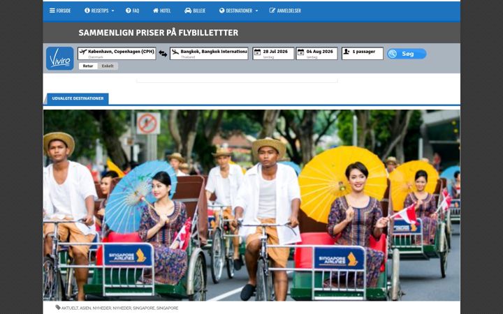 Screenshot of viviro.com