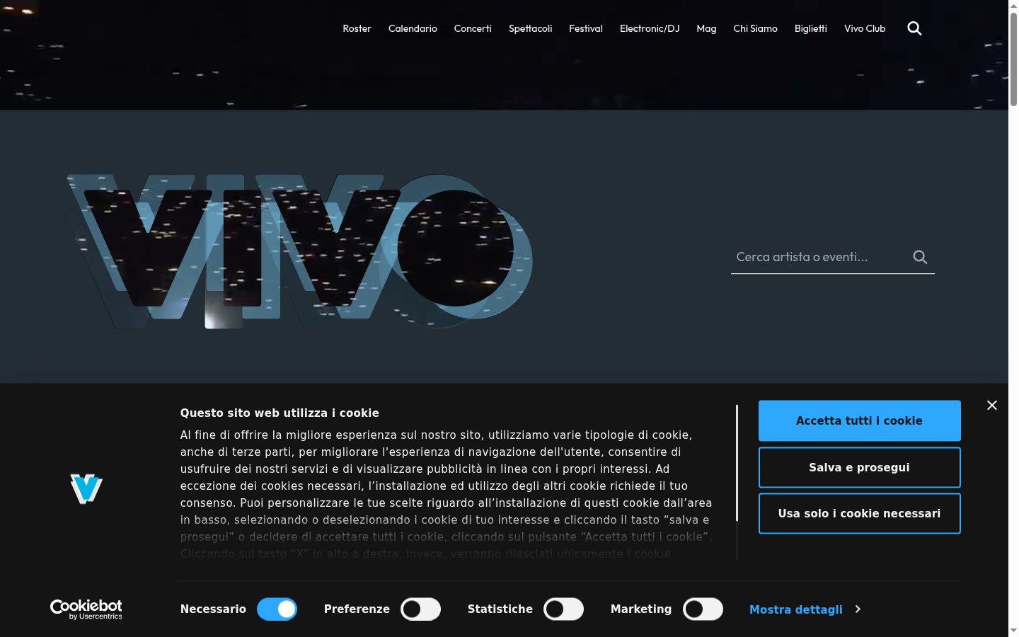 Screenshot tal-banner tal-kunsens muri qabel kwalunkwe interazzjoni
