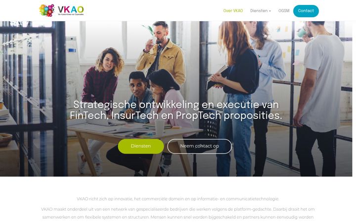 Captura de ecrã de vkao.nl