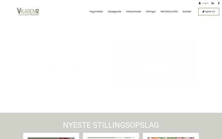 Screenshot of vkaren.dk