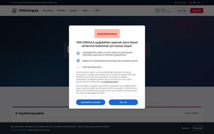 Screenshot of vknsorgula.net